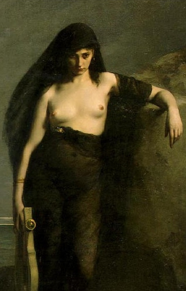 Saffo - Manchester Art Gallery - dettaglio